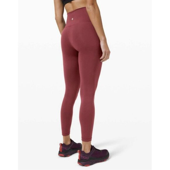 Lululemon Pants - Lululemon Wunder Train High-Rise Tight 25" Chianti Size 0